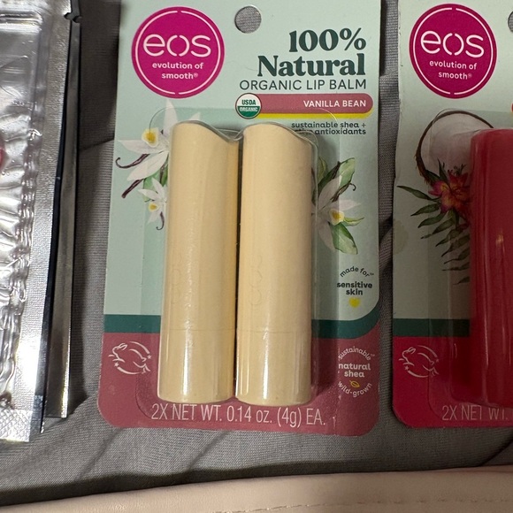 Clear Cosmetic Bag with Unopened Beauty Supplies - Picture 4 of 5